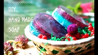 DIY Hand Made Soap Tutorial\Делаем мыло ручной работы дома! ♡❤♡