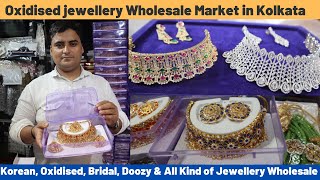 Oxidised jewellery  Wholesale Market in Kolkata | Korean,Oxidised, Bridal, Doozy Jewellery Wholesale