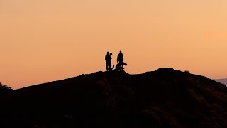 Twin Peaks au sunset (California)