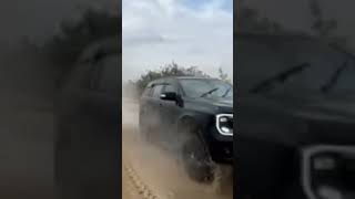 FORD ENDEAVOUR WATER CROSSING.