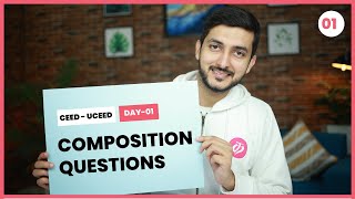 UCEED-CEED Practice 2023 | Day-1 Composition Questions