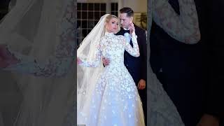 All of Paris Hilton's wedding dresses #shorts