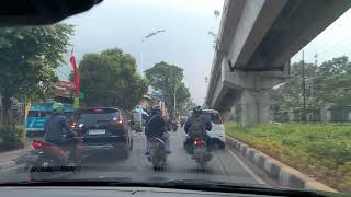 driving around pasar minggu depok margonda ramai lancar..#dashcam