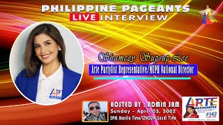 MUPH National Director and Arte Partylist Representative Shamcey Supsup - Special Live Interview