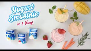 Creamy Yogurt Smoothies | Nestle Yogurt