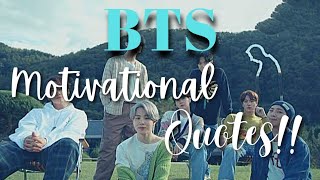 BTS motivational quotes | BTS inspirational quotes for ARMY | BTS quotes