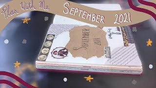 Plan With Me | September 2021 Bullet Journal Set Up