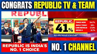 Republic TV No. 1 News Channel In India | Congrats Arnab Goswami Sir & Team | Dubai Tamizhan | #SSR