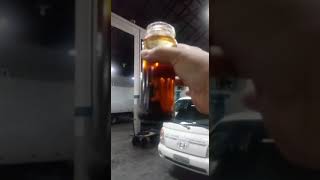 FQ4 - Filtro Químico de combustível - Teste no Diesel Contaminado