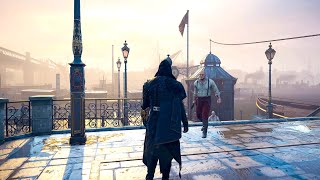 Assassin's Creed Syndicate - The Dark Assassin Stealth Kills & High Action Combat