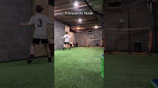 Forwards now vs forwards then #soccer #football #forward