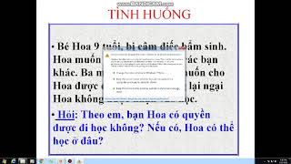 GDCD6 T26 BÀI 15 QUYỀN VÀ NGHĨA VỤ HỌC TẬP