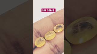 yellow sapphire #pukhraj #smgems #shorts