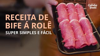 Descubra o Segredo do Delicioso Bife à Rolê!