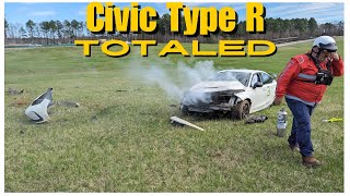 Civic Type R FL5 Crashed Hard...Totaled