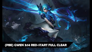 [Season 11.7 PBE] Gwen Jungle Clear Guide | 3:14 Red-Start Full Clear (One Smite)