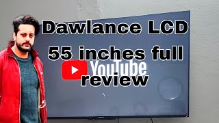 Dawlance LCD 55 inches full review #rjadviser #youtubeshorts #explorepage