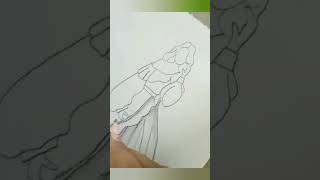 #viral #samikshadukareart #youtubeshorts #wardha #drawing #trending #art #video #sckech #art #Girl