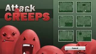 Attack of the Creeps www small games info