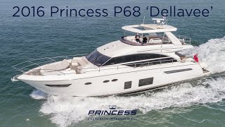 2016 Princess P68 'Dellavee'  - SOLD