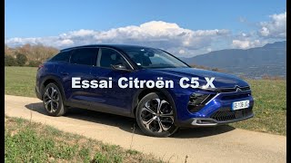 Essai Citroën C5 X. Citroën C5 X test drive