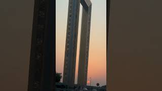 #sunset #dubai #dubaiframe #uae