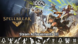 Spellbreak | Steam Achievements (11), 100%