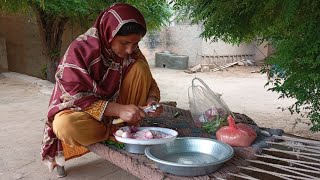 Rainy day in Pakistan village #cooking village food