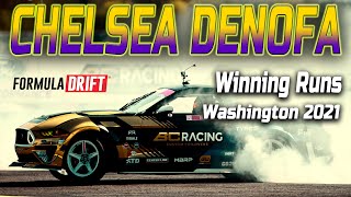 CHELSEA DENOFA Victory Runs | Formula DRIFT 2021 (Washington), Round 5