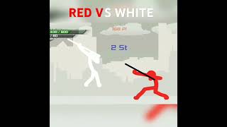 attack vs defence  #redvswhite #trending #viral #red #white #stickmanfight #fight #stickman