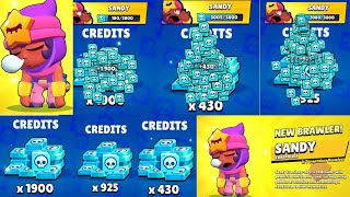 Finally I unlocked Sandy Brawl Stars In Brawl Stars Season 17 - Got 2850 Credit For Sandy Brawler