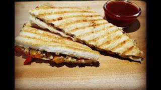 Cheesy Paneer Sandwich || Paneer Cheese Sandwich || Paneer Sandwich || Grilled Paneer Sandwich