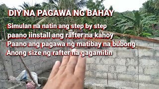 Paano Simulan ang pagawa ng matibay na bubong