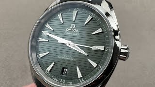 Omega Seamaster Aqua Terra Green Dial (220.13.41.21.10.001) Omega Watch Review