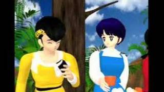 Playstation - Ranma 1/2 Battle Renaissance intro