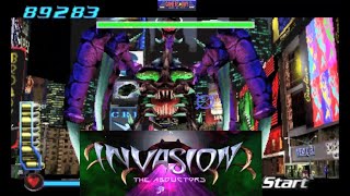 Obscure Arcade Rail Shooter SHMUP! Invasion Abductors! MAME Xtreme! Mini Classics!