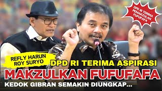 🔴 Roy Suryo & Refly Harun Adukan Pemakzulan Gibran Ke DPD RI❗️Membuka Kedok FUFUFAFA❗️