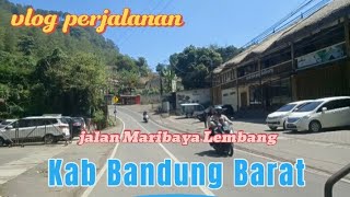 Vlog perjalanan jalan raya maribaya Lembang #vlogperjalanan @SlametHarnadiChannel