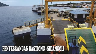 Penyebrangan KMP. Baronang dari Bastiong Ternate ke Sidangoli