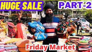 Huge Sale Friday Market Chandigarh Part-2 ।  #harisinghvlogs