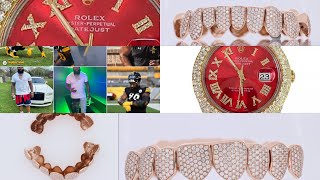 Isaiah Buggs/ VVS_Rosegold custom made Grillzz/steelers/defensive tackle/Ejewelerz/Atalanta