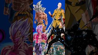 who is strongest  | goku an vegita vs saitama an garou