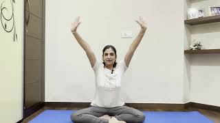 Yoga postures for Cervical and Spondylitis | Neck Pain | Freezing Shoulder | Arms Stretching Asanas