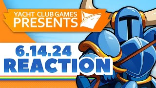 We REACT to Yacht Club Games Presents! (6.14.24)