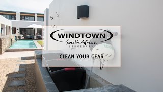 Clean your gear - Windtown Lagoon Hotel ☼