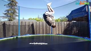 Zupapa Trampoline No-Gap Designed Jumping Mat Keeps Kids Safe & Worry-Free