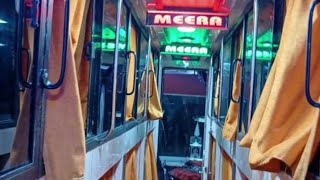 Cozy, Comfy & Crackling Interior of Non Ac Bus of Surat –Degana Meera Travels