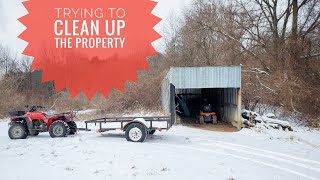 Scrap wood & Brush Piles