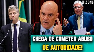 Marcel van Hattem e Eduardo Girão criticam Moraes pelos presos politicos do 08 de Janeiro