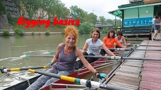 Rigging basics for rowing club boats